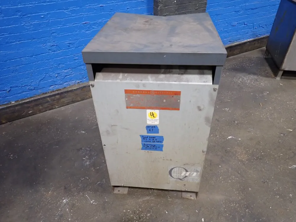 General Electric 37.5 Kva Transformer - 9t23b2662