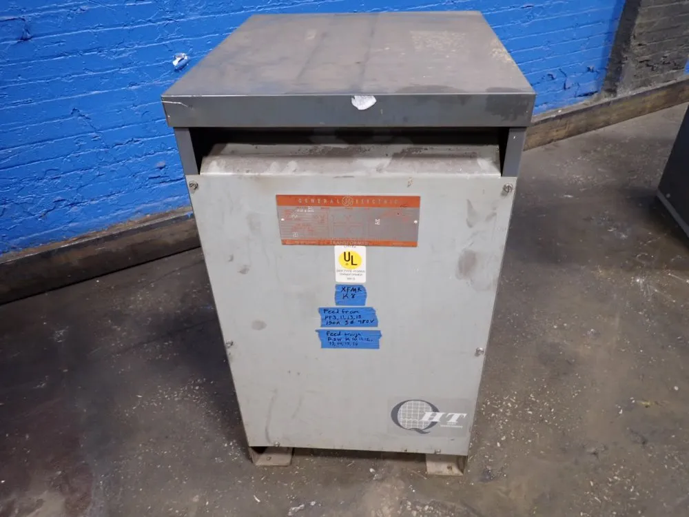 General Electric 37.5 Kva Transformer - 9t23b2662