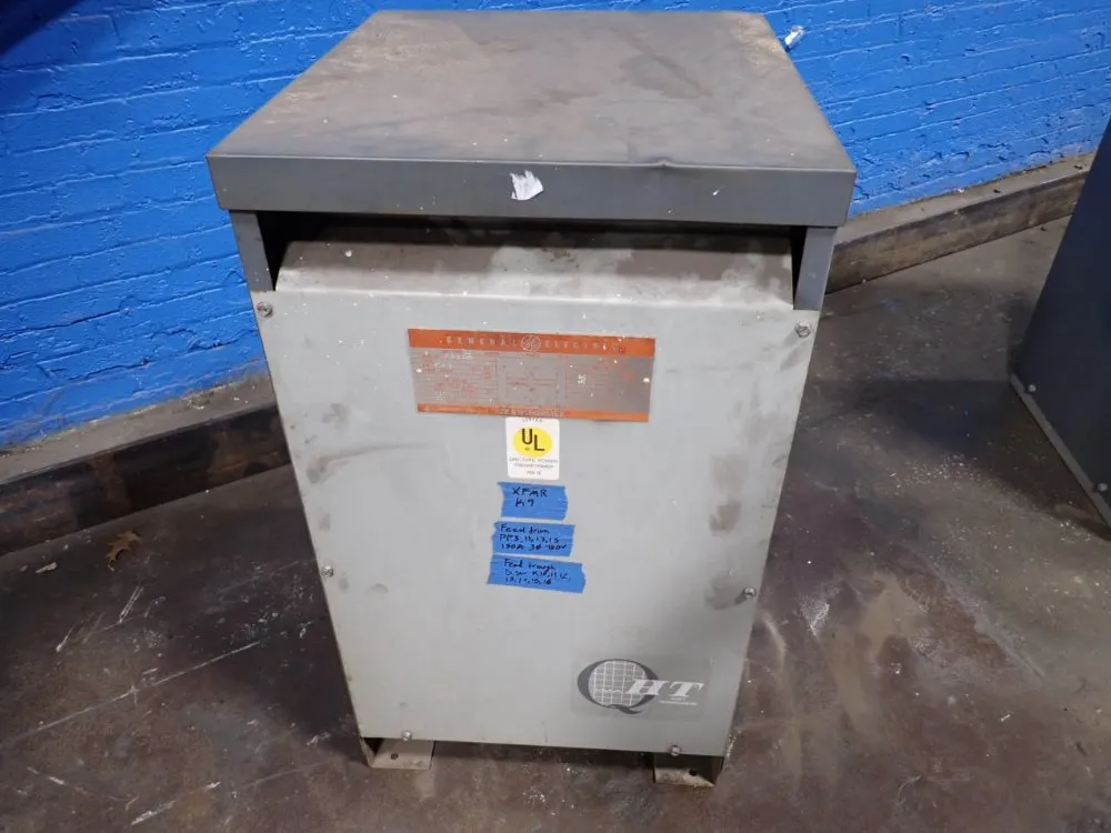 General Electric 37.5 Kva Transformer - 9t23b2662