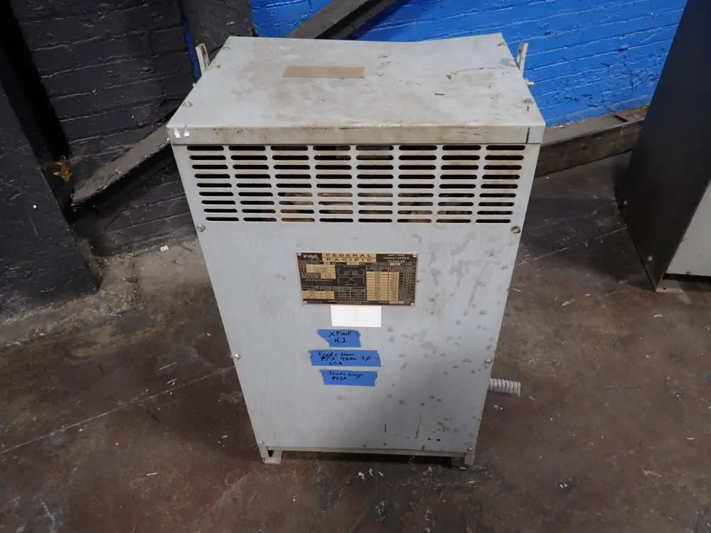 Federal Pacific 37.5 Kva Transformer