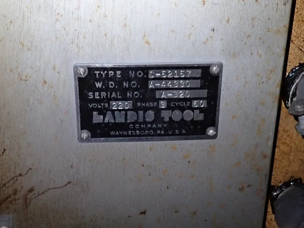 Landis Tool Company 30" X 6" Cylindrical Grinder - C-52157