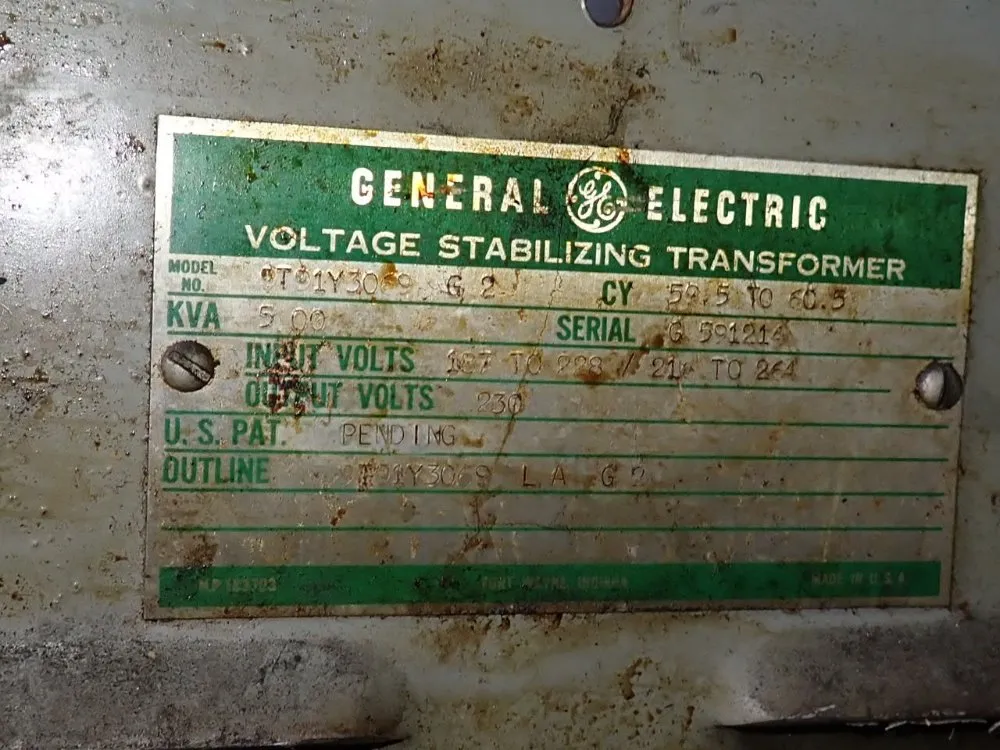 General Electric 5 Kva Transformer - 9t91y3069