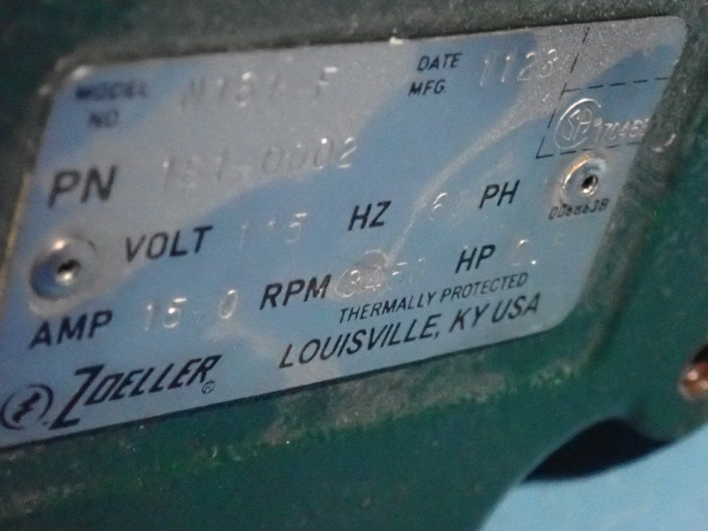 Zoeller Pump Company 0.5 Hp Simplex Grinder Package System - 33-2093