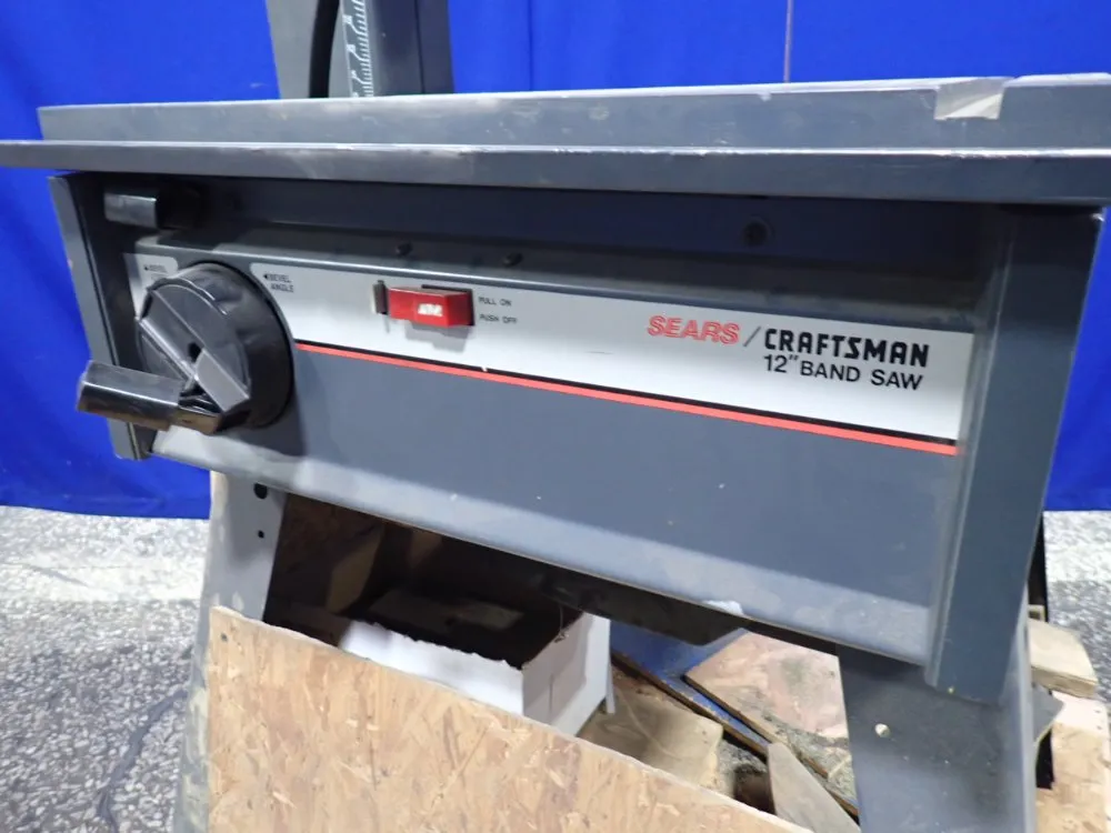 Sears/craftsman 12" Vertical Band Saw - 113.248322