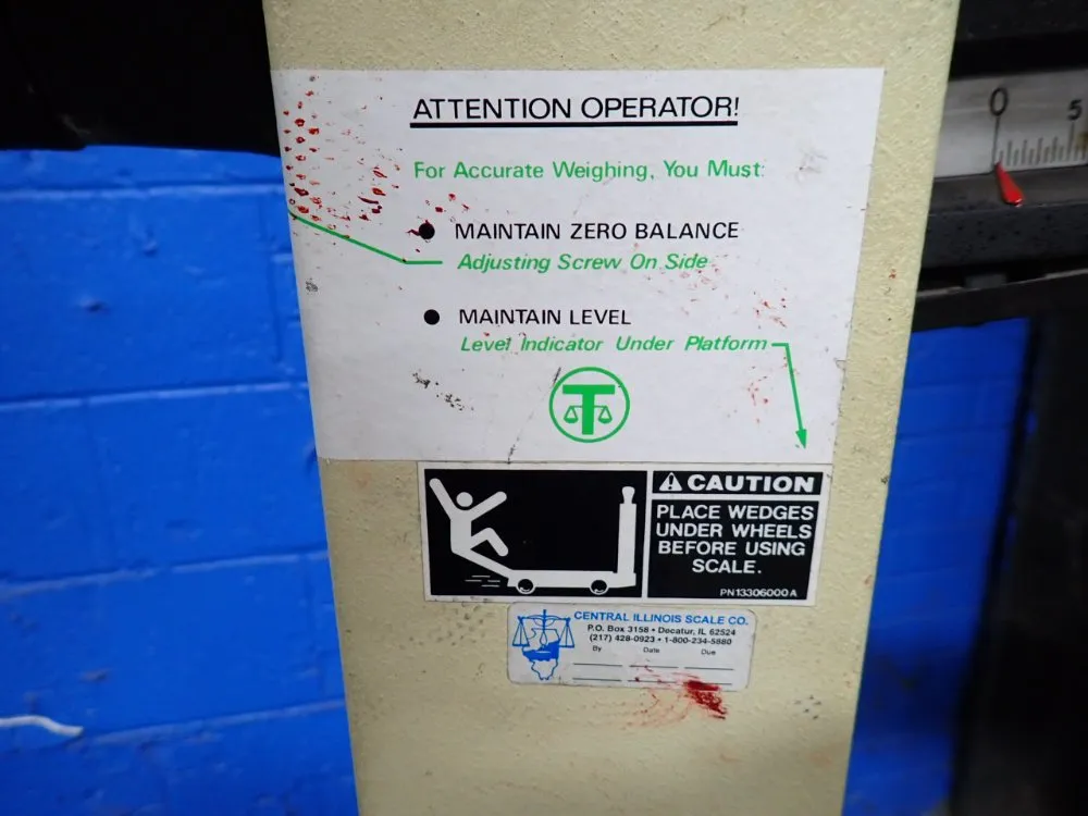 Mettler Toledo 1000 Lbs Scale - 4182-a