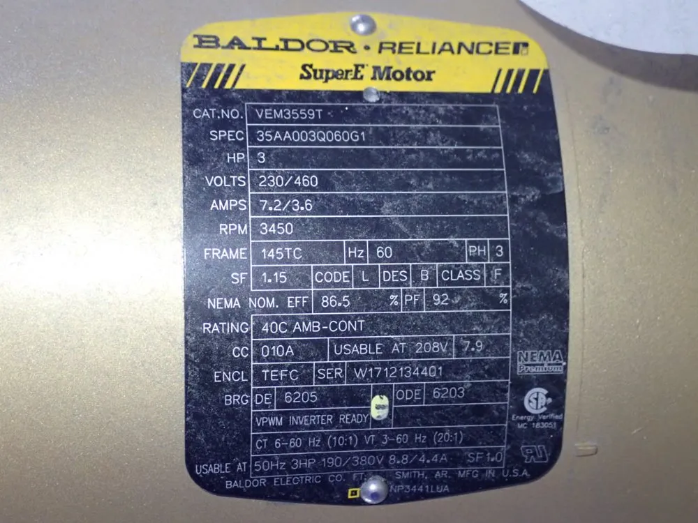 Dualdrum / Cincinnati 3 Hp Dust Collector - Hdbi-120