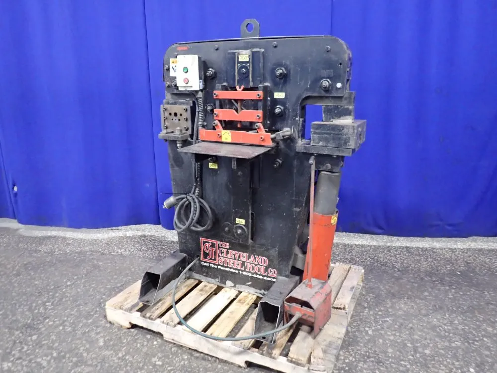 Cleveland Steel Tool Est 55 Ton Ironworker