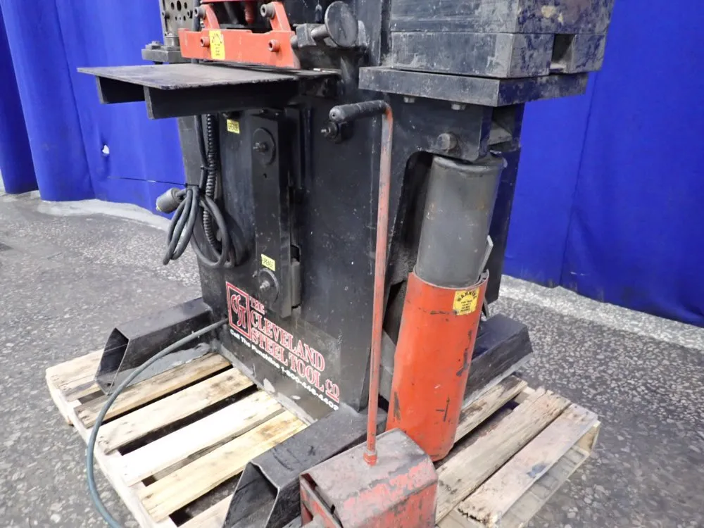 Cleveland Steel Tool Est 55 Ton Ironworker
