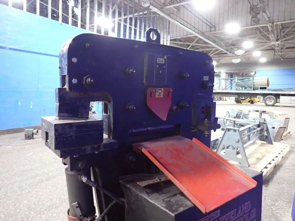 Cleveland Steel Tool Est 55 Ton Ironworker