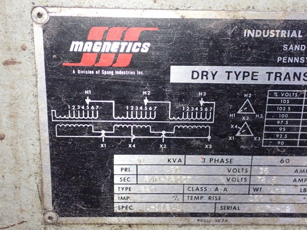 Magnetics 30 Kva Transformer - L-11241