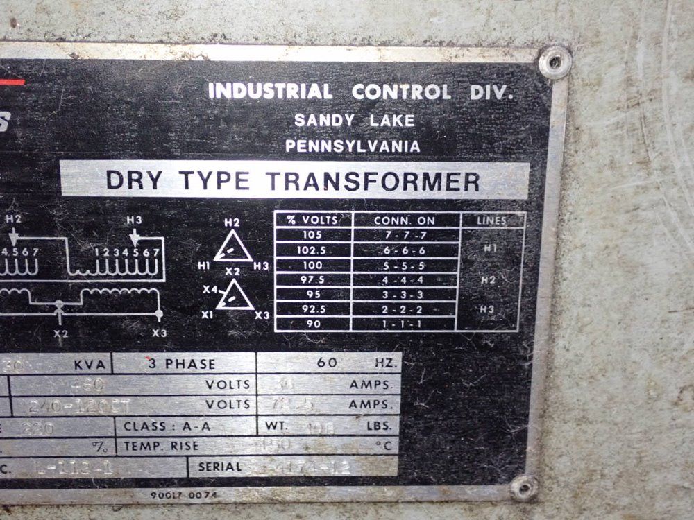 Magnetics 30 Kva Transformer - L-11241