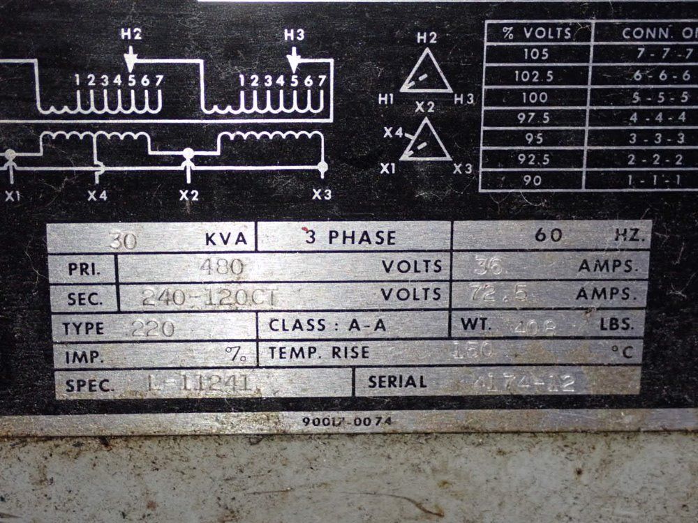 Magnetics 30 Kva Transformer - L-11241