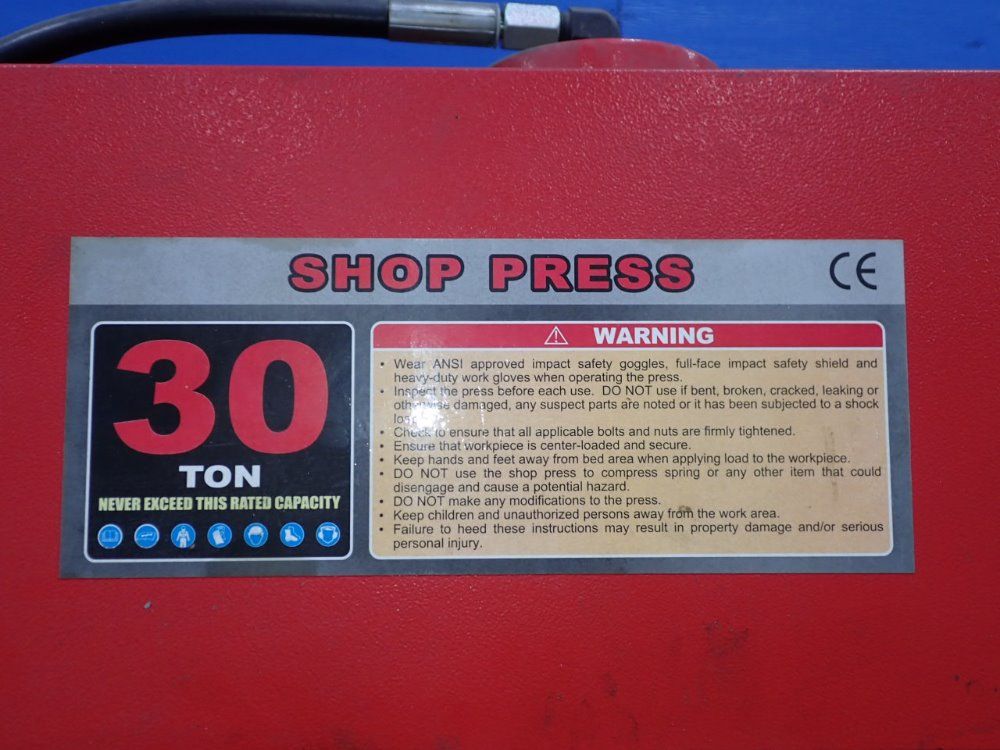 Dynamo 30 Ton H-frame Press