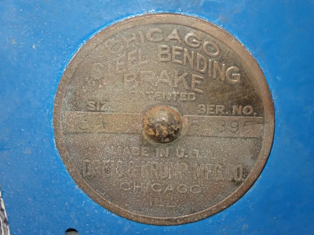 Chicago 48" Finger Brake - 34