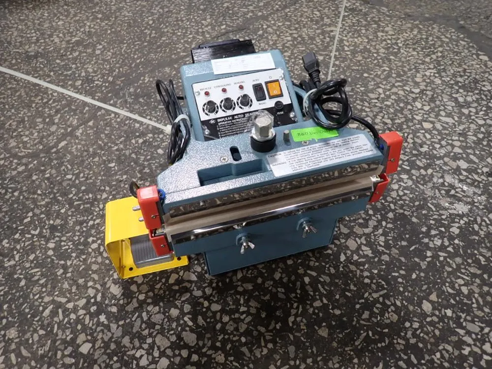 American International Electric Inc 12" Impulse Foot Sealer - Aie-310fda