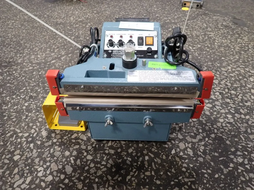 American International Electric Inc 12" Impulse Foot Sealer - Aie-310fda