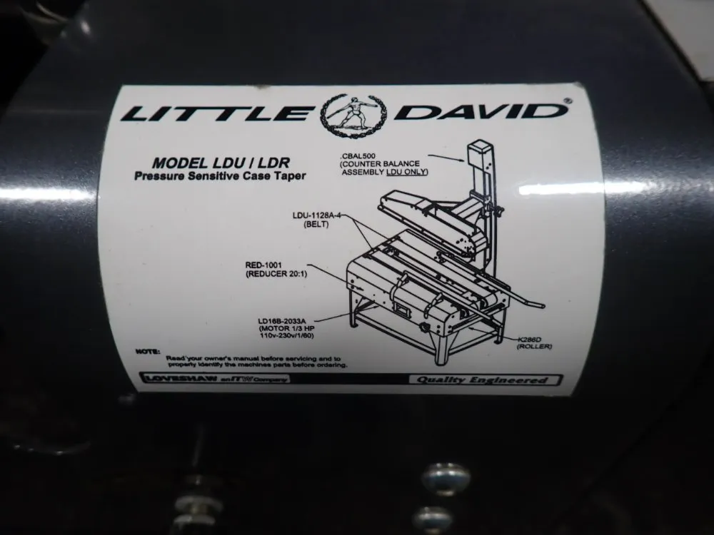 Loveshaw Pressure Sensitive Case Taper - Ldue2