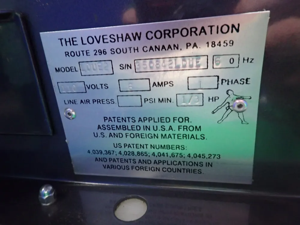 Loveshaw Pressure Sensitive Case Taper - Ldue2
