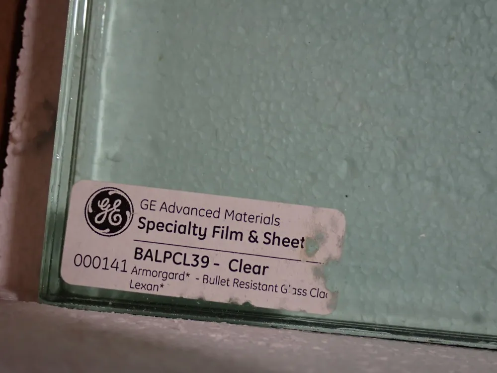 General Electric Industrial Glass