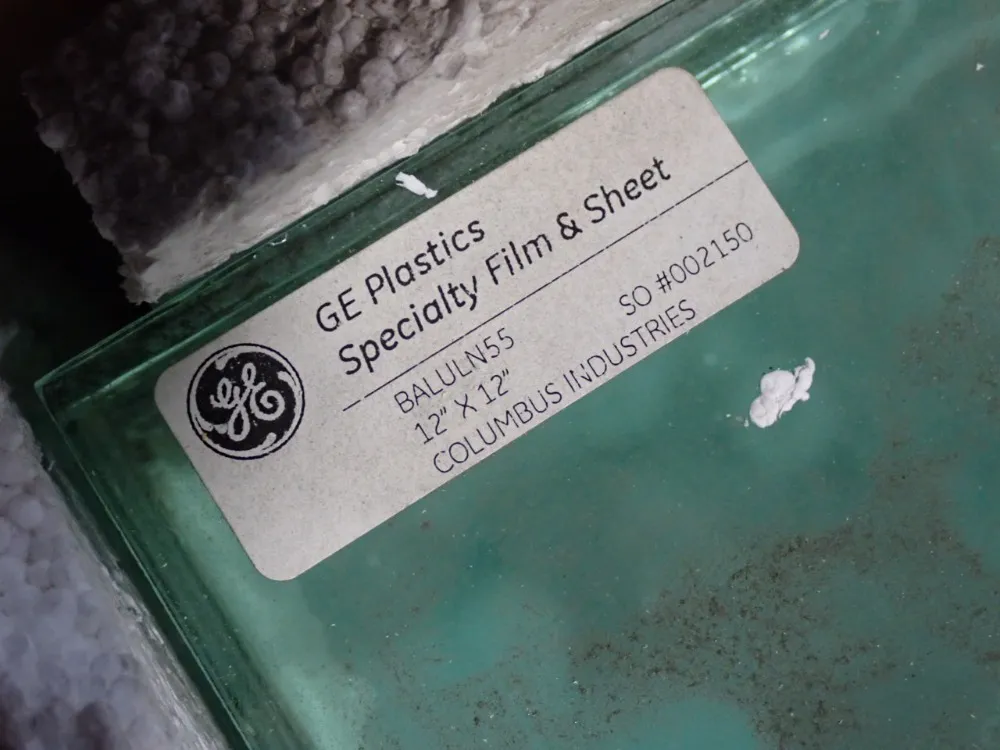 General Electric Industrial Glass