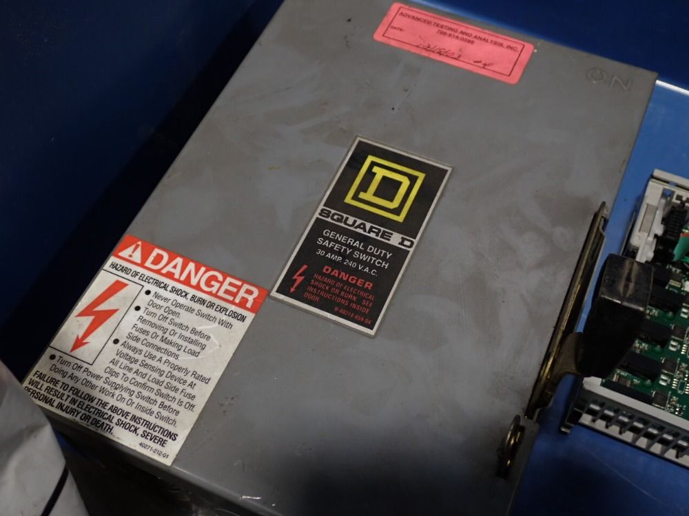 Square D, Yardney Safety Switch, Pressure Differential Switch