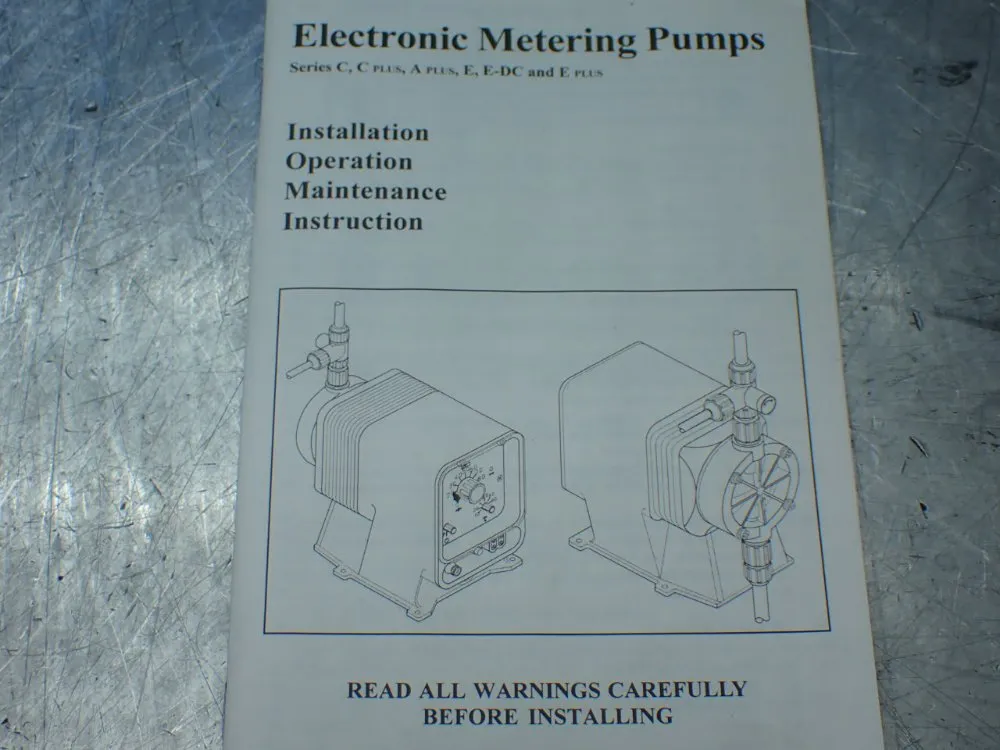 Pulsafeeder 1.9lph 150psi Metering Pump - Lvb3sa-vtt5-xxx
