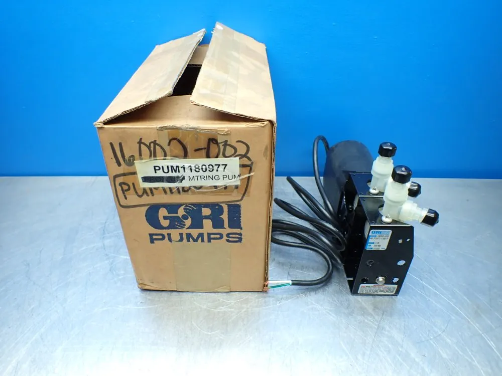 Gorman-rupp Dual Compact Bellows Pump - 16002-002 H5 F33t7 F33t7