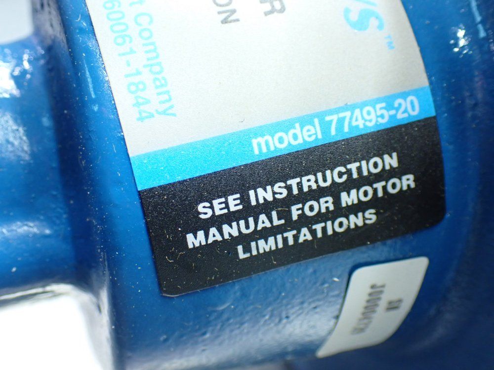 Cole-parmer 18.3 To 1 Speed Reduction Masterflex 56c Motor Adapter. - 77495-20