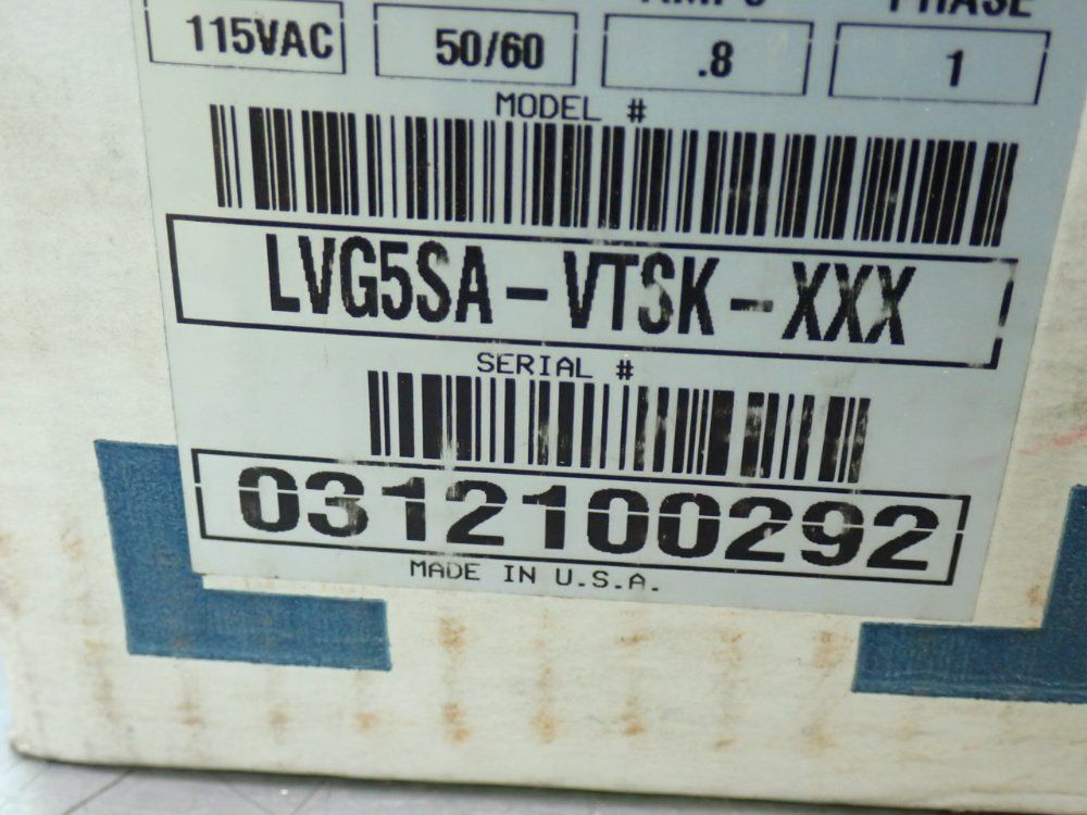 Pulsafeeder 96 Gpd 15.1 Lph Metering Pump - Lvg5sa-vtsk-xxx