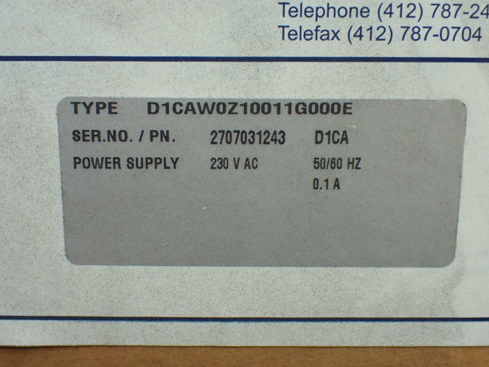 Prominent Dulcometer - D1caw0z10011g000e