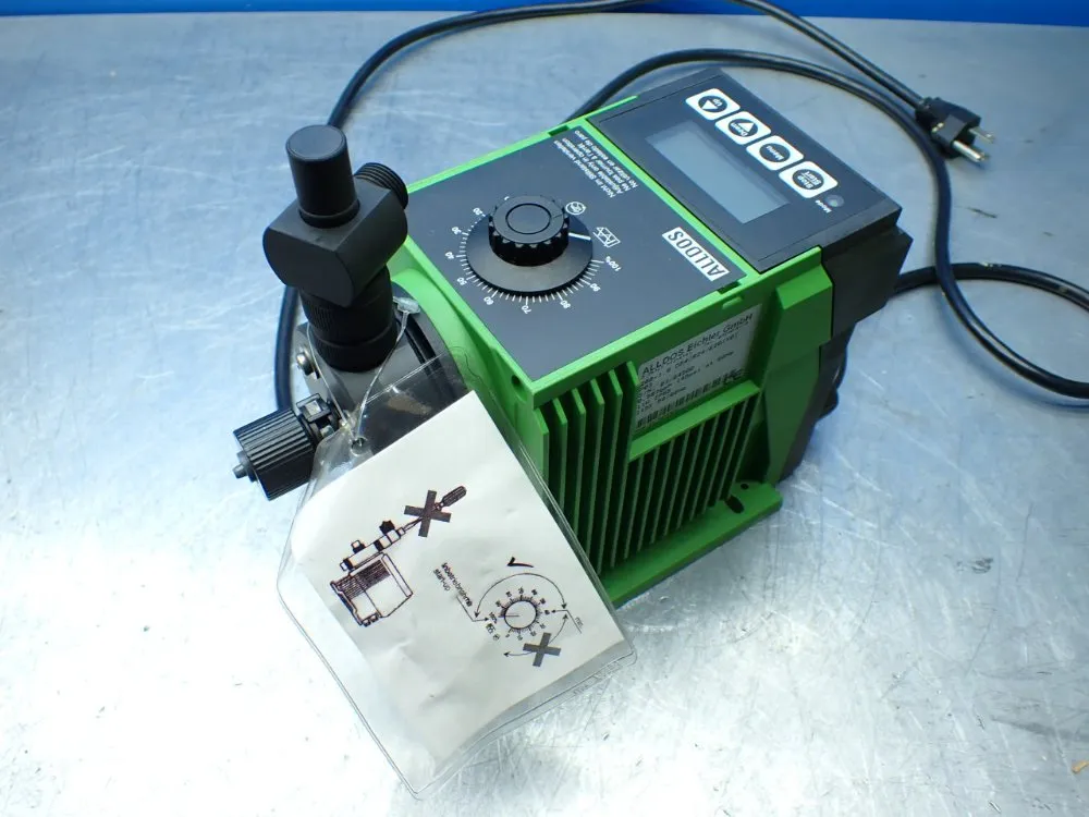 Alldos Eichler 0.507gph 145psi Metering Pump - 208-1,6 D54/r24/e26/v01 P03