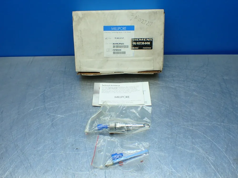 Millipore Sanitary Sampling Valve 1/4" Weld - Mxpespwel