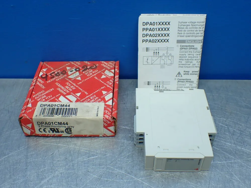 Carlo Gavazzi 3-phase Monitoring Relay. - Dpa01cm44