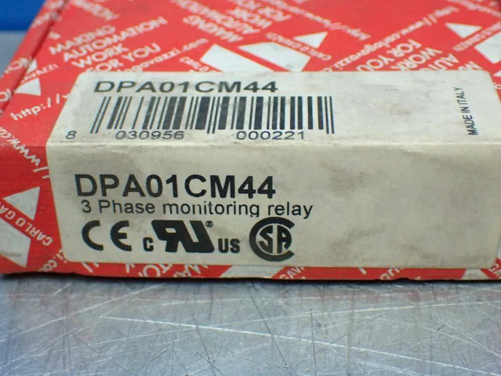 Carlo Gavazzi 3-phase Monitoring Relay. - Dpa01cm44