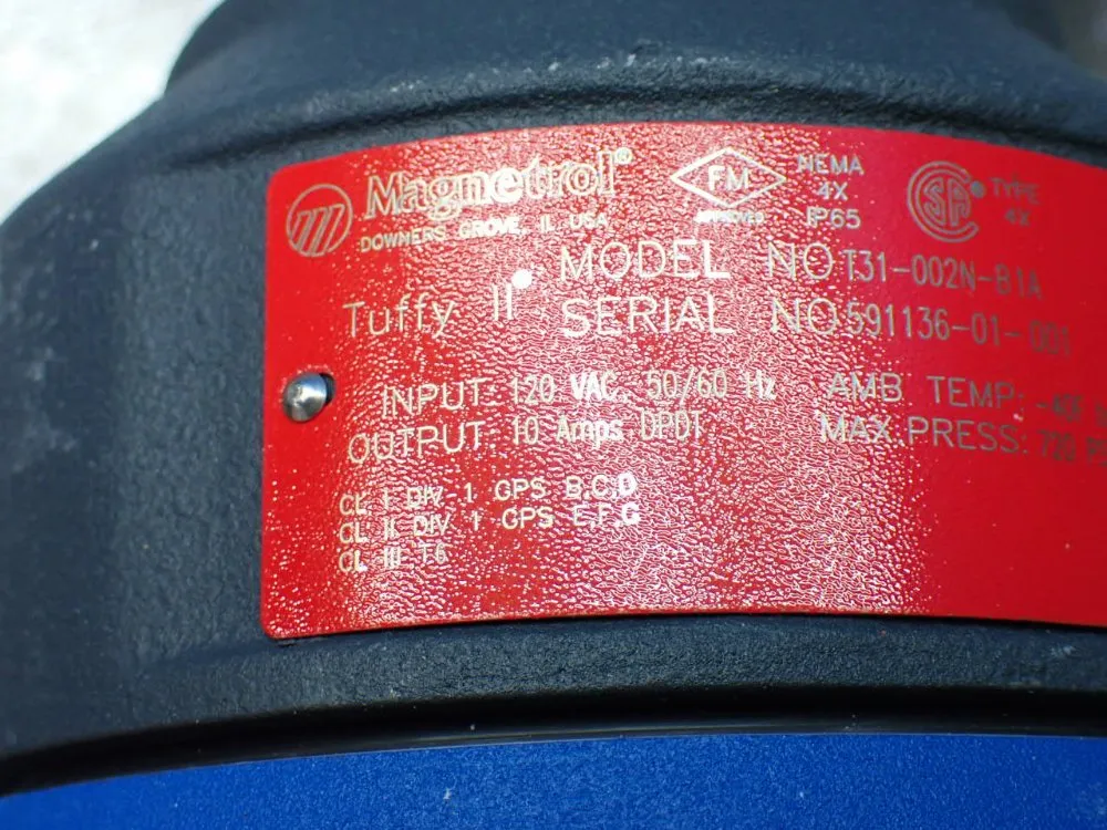 Magnetrol Side Mounted Float Switch - T31-002n-b1a