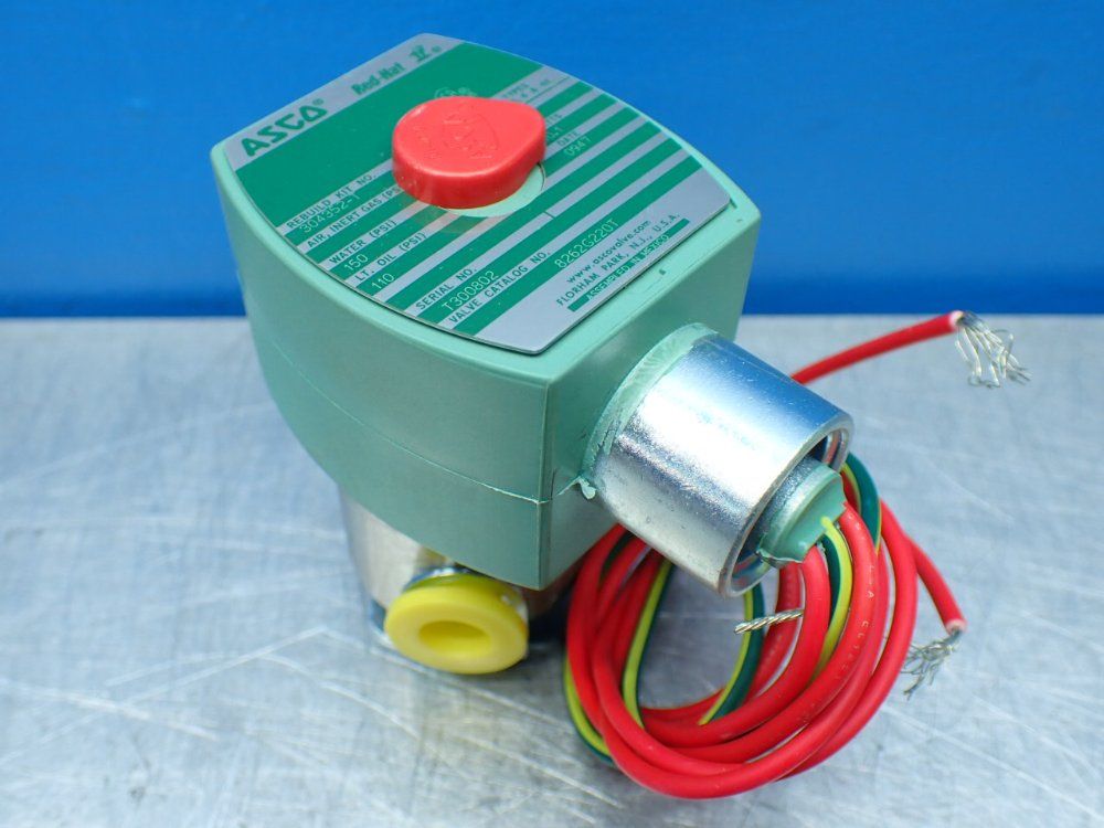 Asco 1/4"pipe Redhat Solenoid Valve - 8262g220t