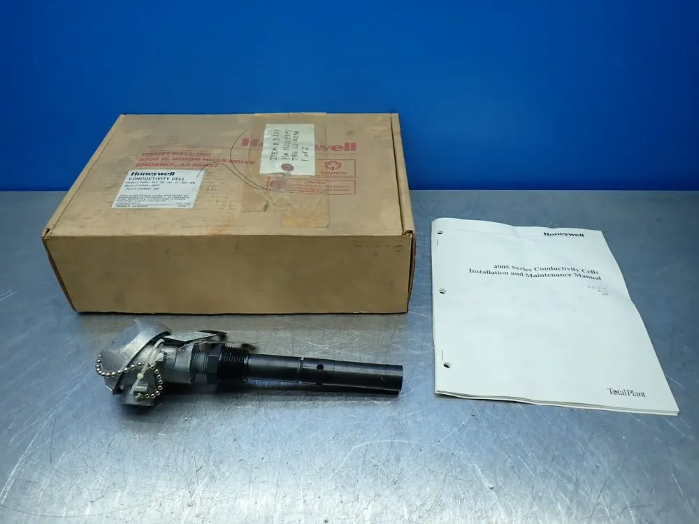 Honeywell Conductivity Cell W/temperature Compensator - 04905-xx1-33-333-x1-000-s00
