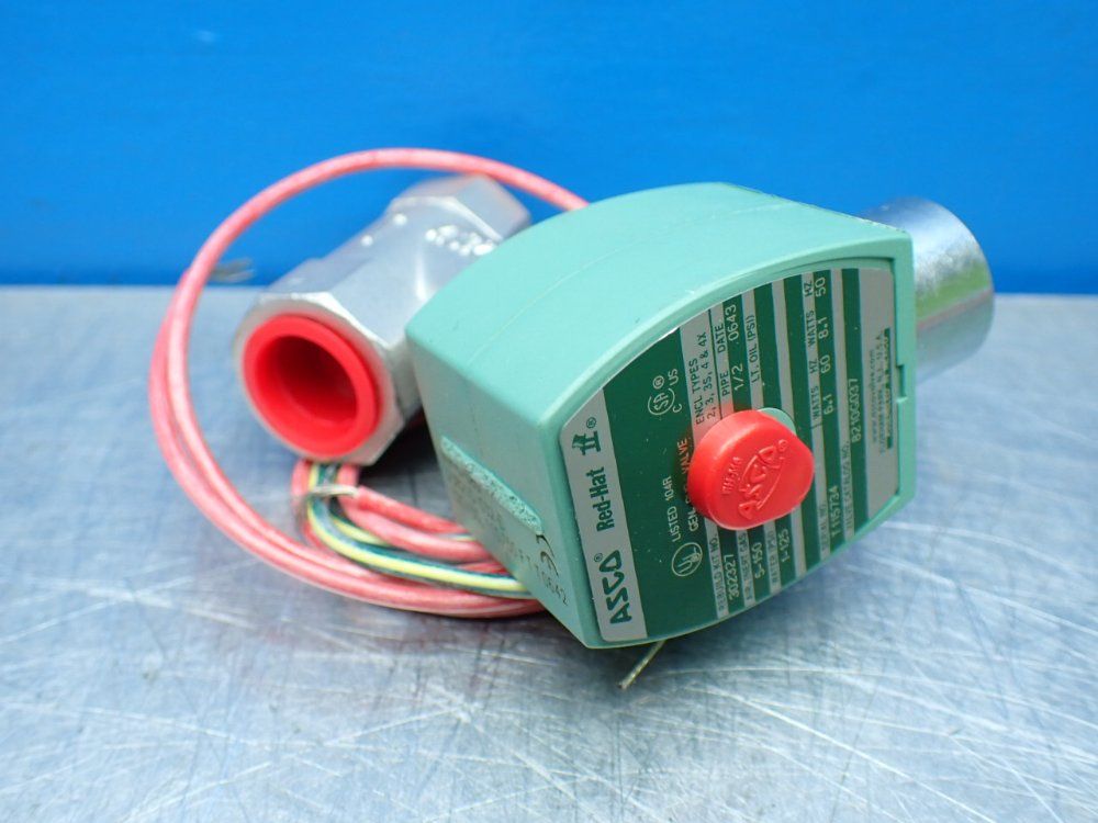 Asco 1/2" Pipe Redhat Solenoid Valve - 8210g037