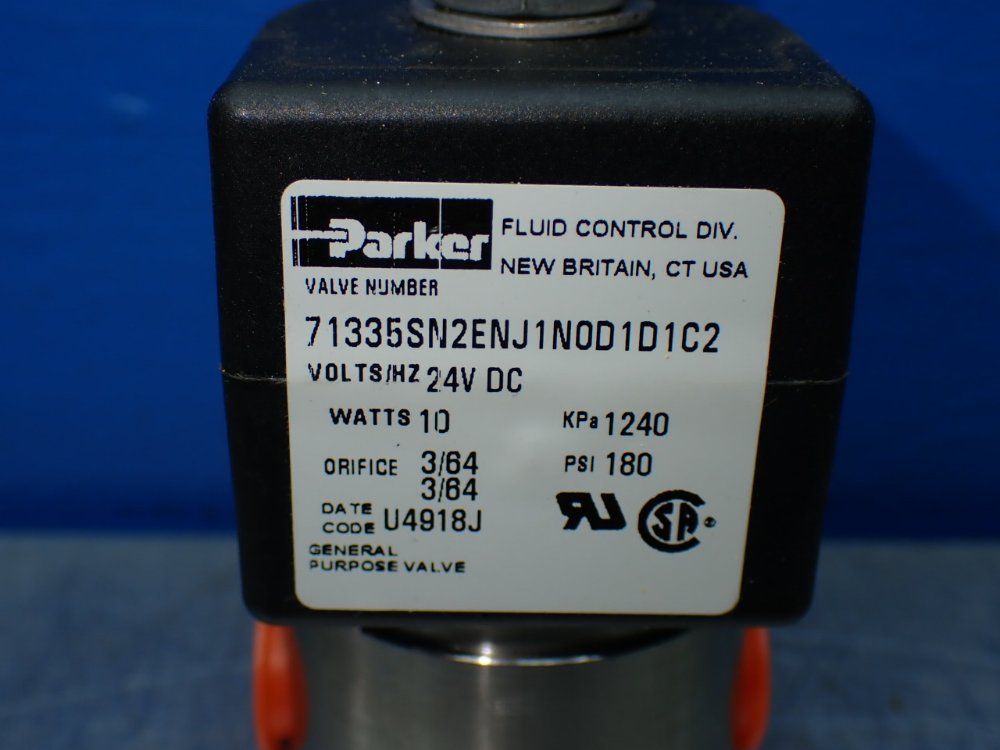 Parker Solenoid Valve - 71335sn2enj1n0d1d1c2
