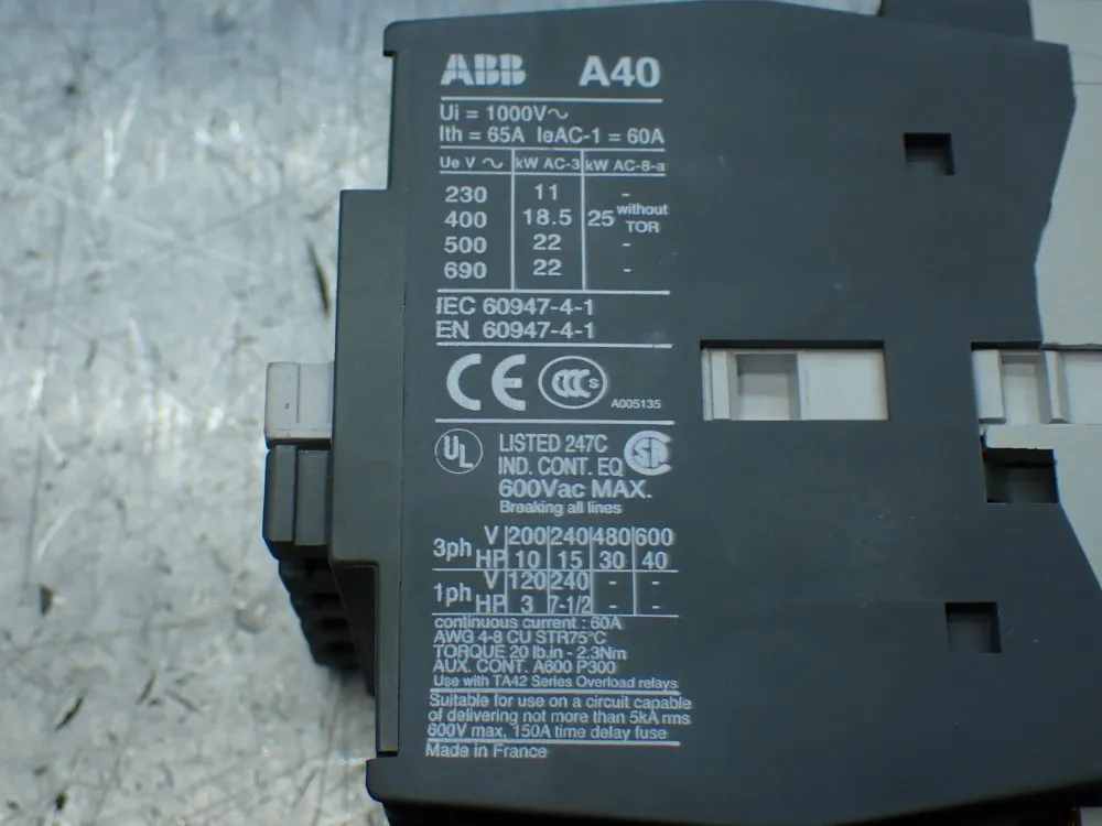 Abb Contactor - 1sbl321001r8410