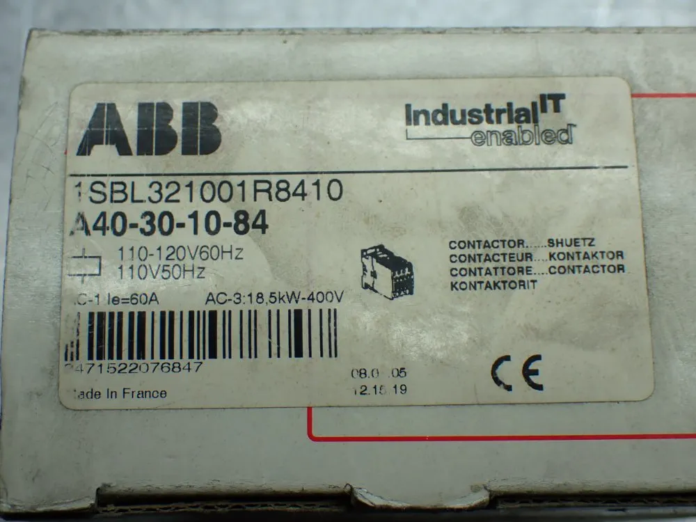 Abb Contactor - 1sbl321001r8410