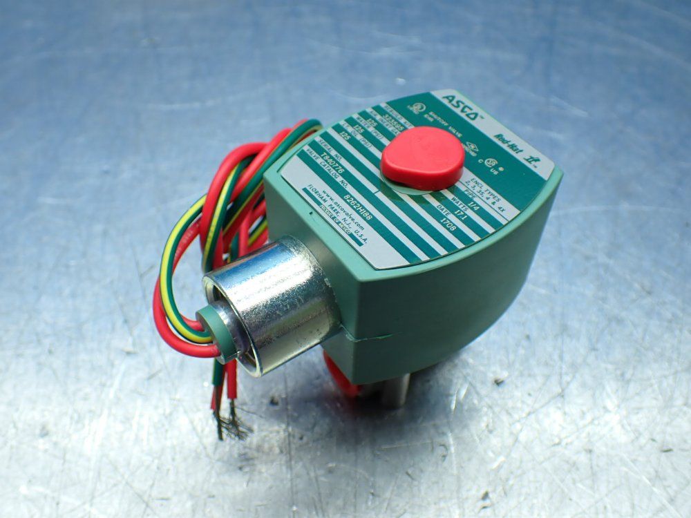Asco 1/4" Pipe Redhat Solenoid Valve. - 8262h188