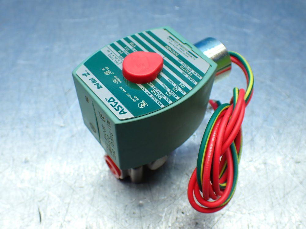 Asco 1/4" Pipe Redhat Solenoid Valve. - 8262h188