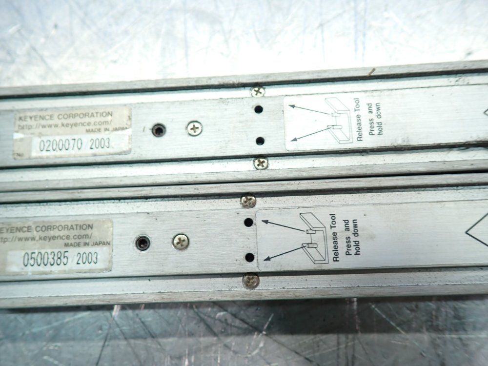 Keyence 140mm Detection Area, 7m Detection Distance Light Curtain Extension Kit - Pj-v21