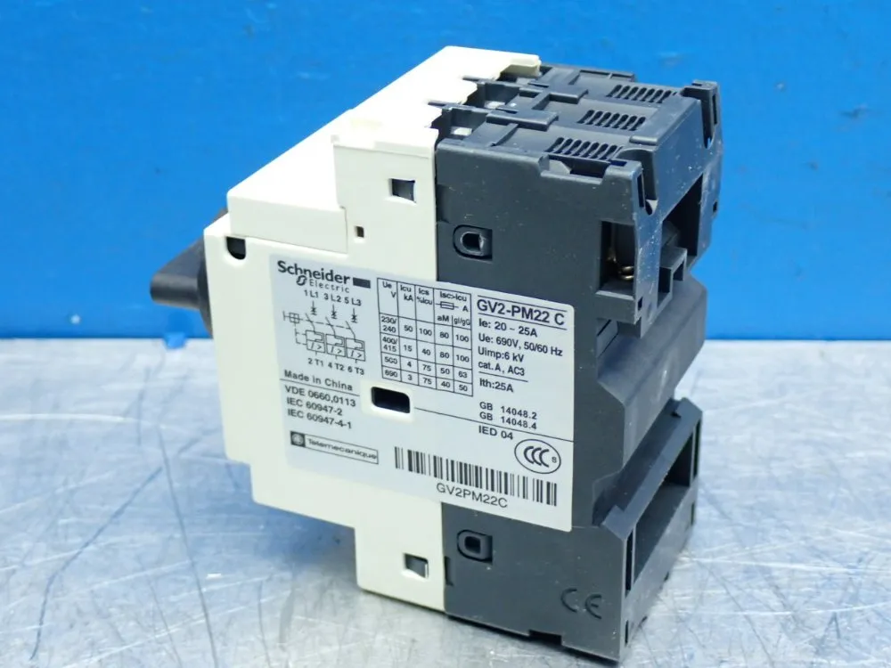 Schneider Electric Motor Circuit Breaker - Gv2-pm22c