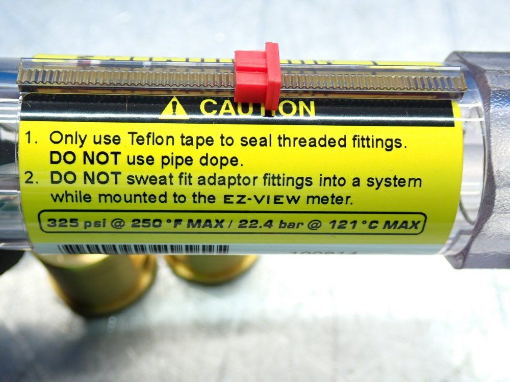 Hedland 325psi Ez-view Flowmeter - H624-604