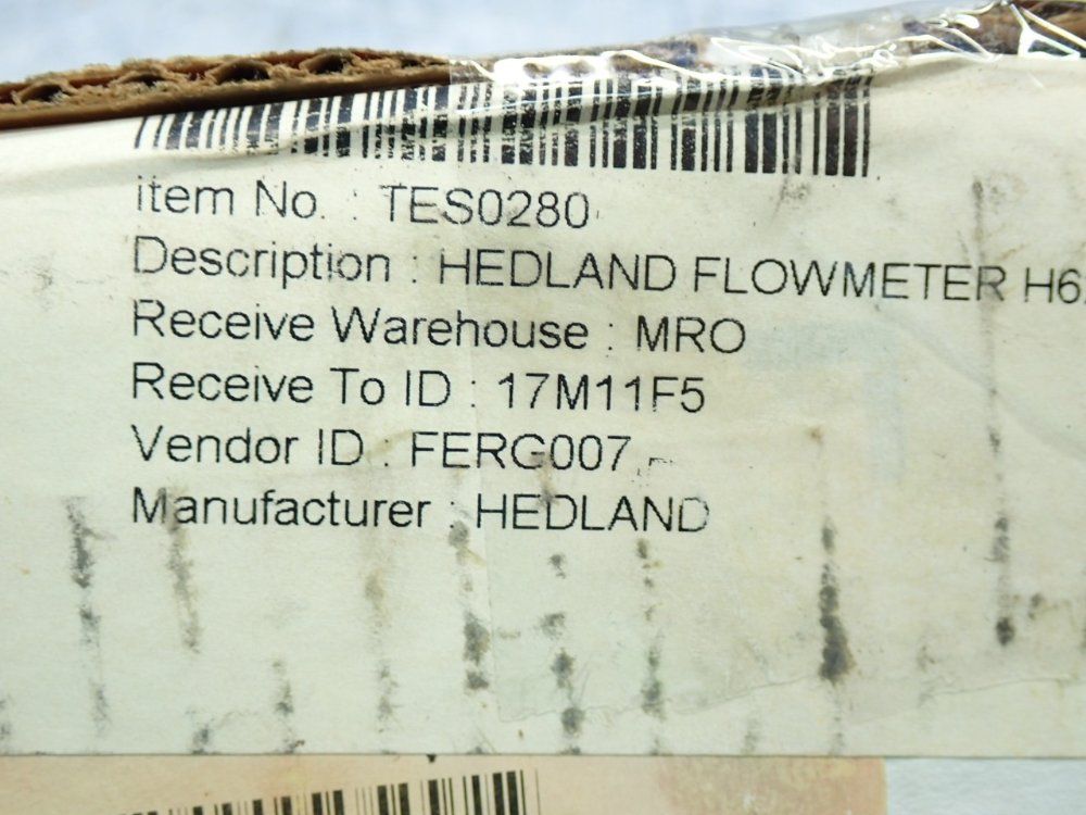 Hedland 325psi Ez-view Flowmeter - H624-604