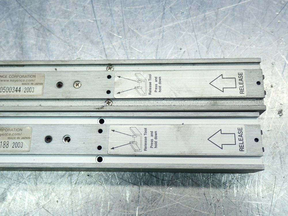 Keyence 140mm Detection Area, 7m Detection Distance Light Curtain Extension Kit - Pj-v21