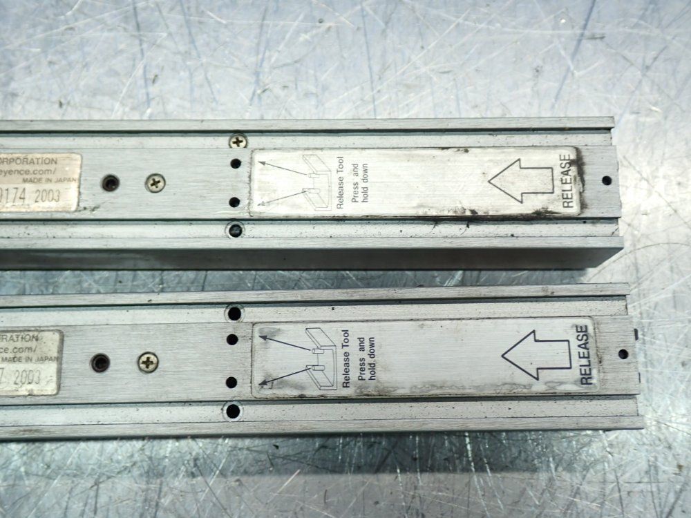 Keyence 140mm Detection Area, 7m Detection Distance Light Curtain Extension Kit - Pj-v21