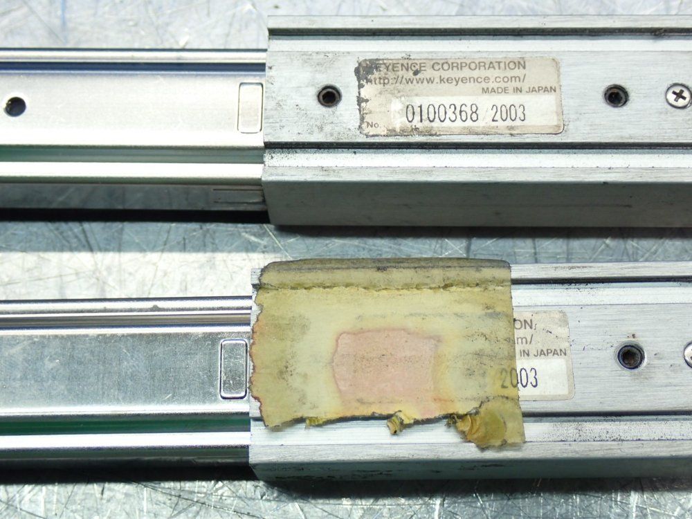 Keyence 140mm Detection Area, 7m Detection Distance Light Curtain Extension Kit - Pj-v21